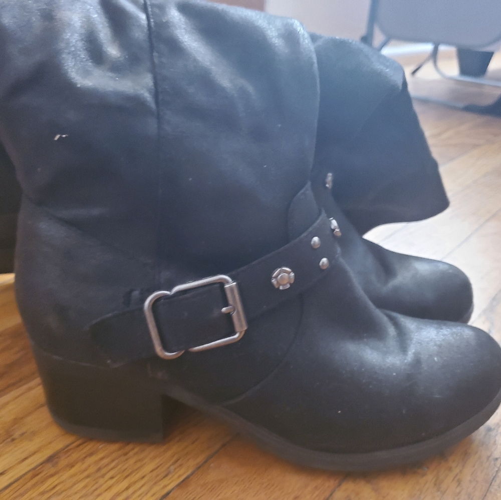 Knee length boots